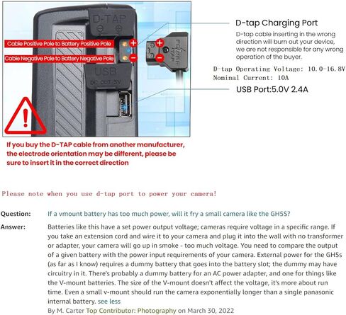 سلسلة بطاريات REYTRIC بقدرة 190 وات في الساعة و154 وات في الساعة على شكل V Mount/V-Lock مع شاحنين D-Tap بقدرة 13400 مللي أمبير في الساعة و10400 مللي أمبير في الساعة in Kuwait