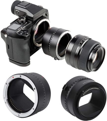 أنبوب تمديد ماكرو للتركيز التلقائي من Qiilu لأنبوب تمديد Fuji GFX50R/S DG-GFX 45 مم in Kuwait