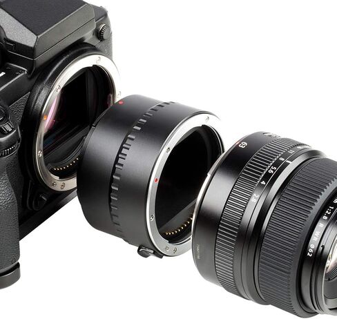 أنبوب تمديد ماكرو للتركيز التلقائي من Qiilu لأنبوب تمديد Fuji GFX50R/S DG-GFX 45 مم in Kuwait