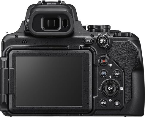 Nikon COOLPIX P1000 16.7 Digital Camera with 3.2" LCD, Black with Universal Camera Strap with Quick Release System in Saudi Arabia