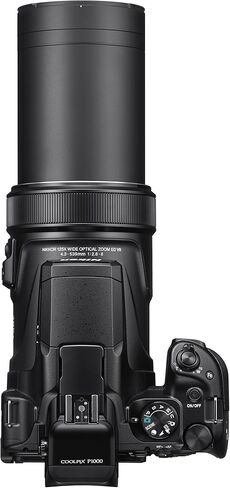 Nikon COOLPIX P1000 16.7 Digital Camera with 3.2" LCD, Black with Universal Camera Strap with Quick Release System in Saudi Arabia