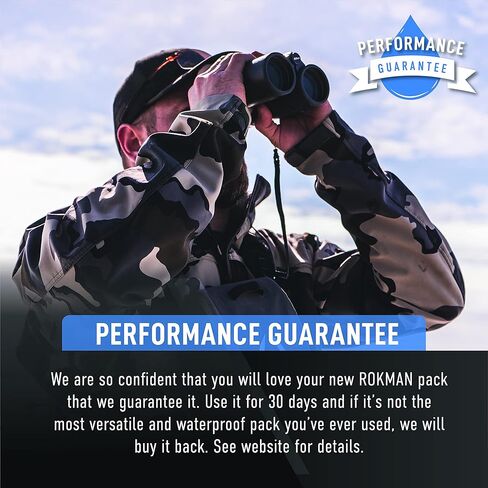 حافظة منظار من روكمان، حقيبة صدر بينو مقاومة للماء للرجال والنساء | 3 جيوب | تحمل جهاز تحديد المدى والجوال والمكالمات والبطاقات للصيد والمشي لمسافات طويلة ومشاهدة الطيور والتخييم in Kuwait