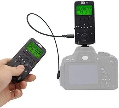 Wireless Shutter Release Comaptible for Canon, Pixel T6-N3/E3 Wireless Remote Control Timer Shutter Release Cable Compatible for Canon EOS R3 R5 R6 R7 1300D 760D 750D 90D 5D IV III 1D 6D II 7D in Saudi Arabia