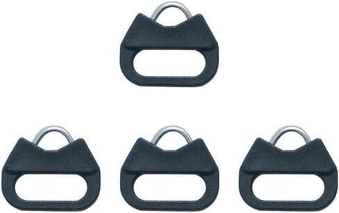 VKO Lug Ring Camera Strap Triangle Split Ring Hook + Plastic Cap for SLR D-SLR Rangefinder Mirrorless Camera W/Round Eyelet 12mm(2 Pair) in Kuwait