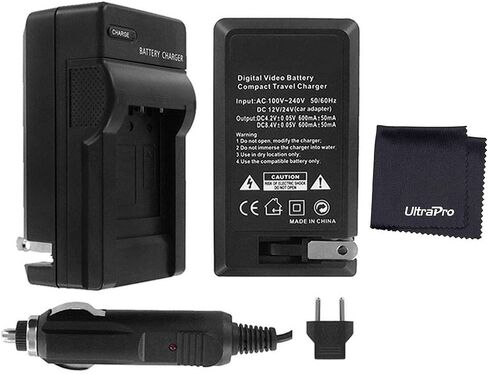EN-EL9 / EN-EL9a Digital Camera Battery Charger Bundle for Nikon D40, D40X, D60, D3000, D5000 – UltraPro Bundle Includes Deluxe Microfiber Cleaning Cloth in Saudi Arabia