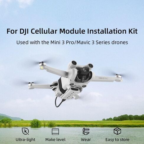 مجموعة تركيب حافظة وحدة BTG 4G مع كابل شحن متوافق مع ملحقات الوحدة الخلوية DJI Mavic 3 Pro Mavic 3 Classic/Mini 3 Pro DJI in Kuwait