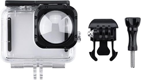 Diving Fish Eye Wide Angle Max Lens Waterproof Housing for Gopro Hero 10 9 Underwater 40m Case Cover Mini Action Camcorder Sports Camera Accessories in Saudi Arabia