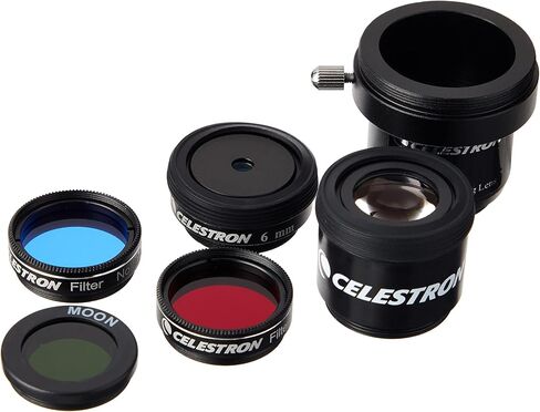 Celestron - AstroMaster 130EQ Newtonian Telescope - Reflector Telescope for Beginners - Fully-Coated Glass Optics - Bonus Astronomy Software Package & AstroMaster Telescope Accessory Kit in Kuwait