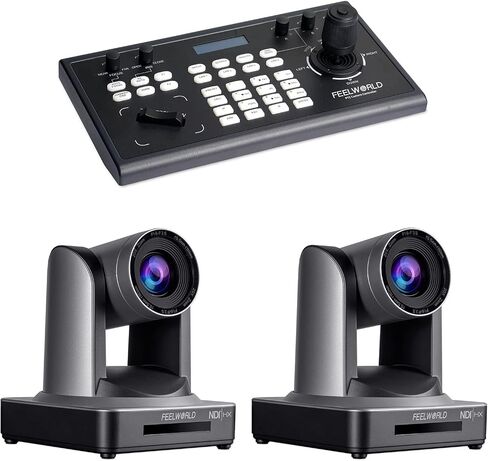 FEELWORLD 2X NDI20X PTZ Camera and KBC10 PTZ Controller Bundle in Saudi Arabia