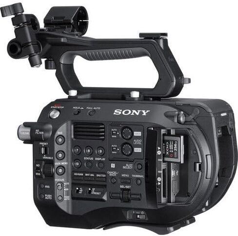 نظام كاميرا Sony PXW-FS7M2 XDCAM Super 35 () مع بطاقة ذاكرة 120 جيجابايت، وحقيبة، وحامل ثلاثي القوائم، وإضاءة LED، وميكروفون والمزيد (متجدد) in Saudi Arabia