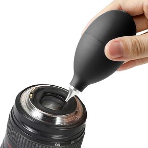 YTT Silicone Super Air Blower Dust Blaster Metal Nozzle Camera Lens Blower for Nikon Sony Canon Digital Camera Lens in Kuwait