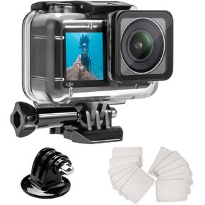 غطاء حماية مقاوم للماء لجهاز دي جيه اي اوسمو اكشن 3، غطاء واقٍ للغوص تحت الماء بطول 45 متر مع ملحقات دعامة in Kuwait