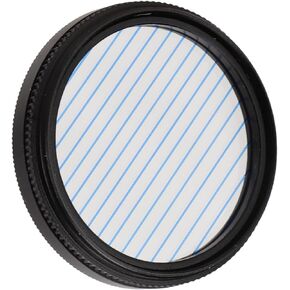 Zyyini Special Effects Filter, 37mm 40.5mm 43mm 46mm 49mm Special Effects Lens Filter Anamorphic Special Effects Filter,for Most of Digital Cameras on The Market(37mm)