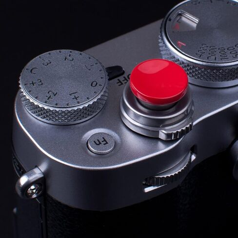 VKO Metal Soft Shutter Release Button | Delicate Camera Shutter Button Black Red Dark-red Gray 11mm Concave Surface(4 Pack) in Kuwait