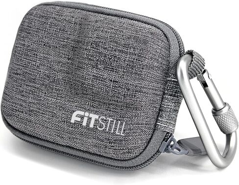 FiTSTILL Black PU Mini Carrying Case for for for Go Pro MAX2/MAX360 2025/MAX(2019),Hard Shell Travel Protective Cover Accessories Kit in Saudi Arabia