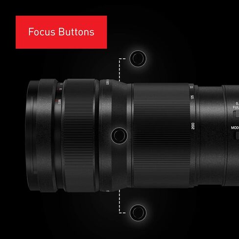 عدسة تليفوتوغرافي LUMIX S PRO 70-200 مم F2.8 من باناسونيك، حامل L كامل الإطار، مثبت الصورة البصري ومقاومة الغبار/الرذاذ/التجمد لكاميرات LUMIX S Series بدون مرآة - S-E70200 (متجددة) in Kuwait