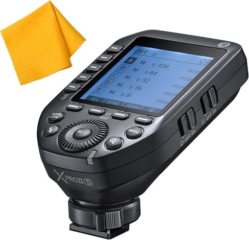 Godox XProII XProII-C Wireless Flash Trigger for Canon Camera, 2.4G Wireless Flash Transmitter HSS 1/8000S, Bluetooth Connection, TCM Transform Function, Large LCD Display (Xpro-C Upgrade) in Saudi Arabia