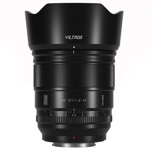 عدسة VILTROX 27 مم F1.2 Pro لكاميرات Fujifilm X Mount، عدسة كاميرا APS-C ذات التركيز التلقائي بدون مرآة لـ Fuji X-T5 X-T30 II X-T200 X-H2 X-H2S X-S20 X-S10 X-A7 X- E4 X-Pro2 X-Pro3 X-E2S in Kuwait
