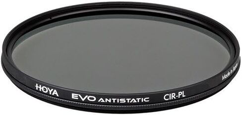 فلتر مستقطب دائري من Hoya Evo Antistatic CPL - 67 مم - طارد للغبار/البقع/الماء، إطار فلتر منخفض in Saudi Arabia