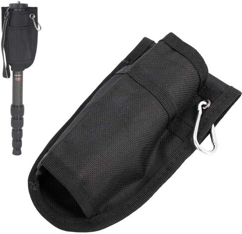 Monopod Carrying Bag, Multifunction Wearable Durable Portable Lightweight Tripod Support Carrying Pouch Monopod Weight Bag Photography Belt Pocket in Saudi Arabia