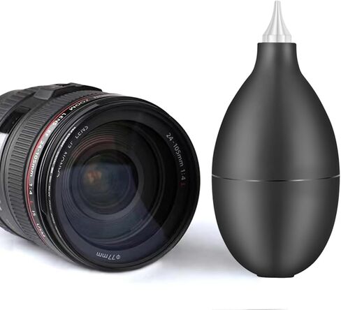 YTT Silicone Super Air Blower Dust Blaster Metal Nozzle Camera Lens Blower for Nikon Sony Canon Digital Camera Lens in Kuwait