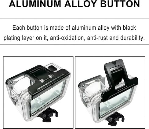غطاء حماية مقاوم للماء لجهاز دي جيه اي اوسمو اكشن 3، غطاء واقٍ للغوص تحت الماء بطول 45 متر مع ملحقات دعامة in Kuwait
