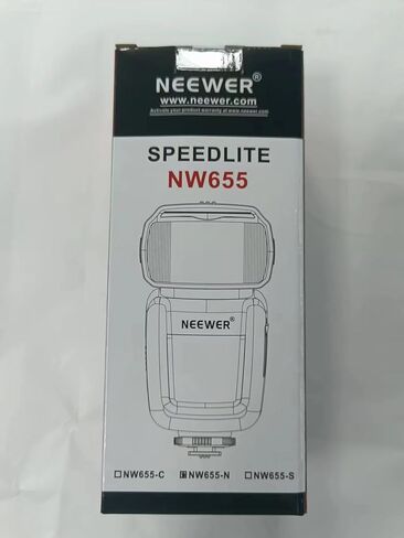 NEEWER NW655-S TTL Flash Speedlite متوافق مع كاميرات Sony، GN60 2.4G HSS 1/8000s Speedlight، 230 ومضة طاقة كاملة، إعادة التدوير في 0.1-2.6 ثانية، بطاريات AA تعمل (غير متضمنة) in Kuwait