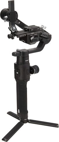 DJI Ronin-S Essentials Kit - Camera Stabilizer 3-Axis Gimbal Handheld for DSLR Mirrorless Cameras up to 8lbs / 3.6kg Payload for Sony Nikon Canon Panasonic Lumix, Black in Saudi Arabia