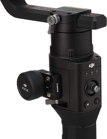 DJI Ronin-S Essentials Kit - Camera Stabilizer 3-Axis Gimbal Handheld for DSLR Mirrorless Cameras up to 8lbs / 3.6kg Payload for Sony Nikon Canon Panasonic Lumix, Black in Saudi Arabia