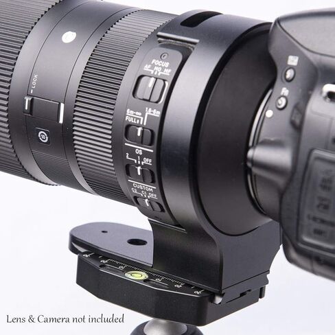 حلقة تثبيت على حامل ثلاثي من Elefront لـ Sigma 100-400mm f/5-6.3 DG OS HSM مع لوحة للفك السريع من نوع Arca المدمجة in Kuwait