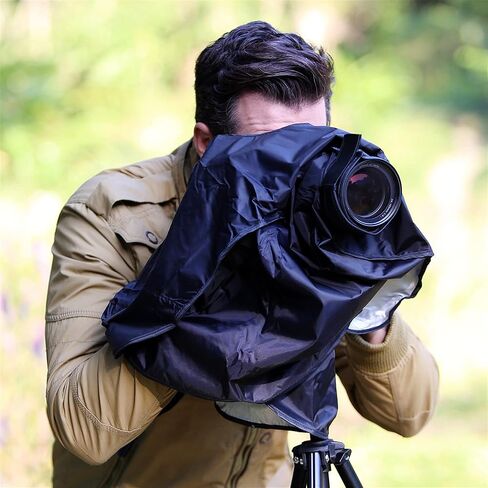 Camera Hot Shoe Umbrella + Camera Rain Cover：DSLR Mirrorless Camera Rain Umbrella with Camera Rain Cover in Saudi Arabia