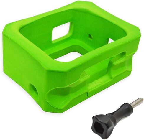 حافظة عائمة لكاميرا جوبرو - غطاء عائم اخضر مناسب لكاميرا جوبرو هيرو 7/6/5، غطاء عائم للكاميرا مضاد للحوض للرياضات المائية وركوب الامواج والسباحة والغوص in Kuwait