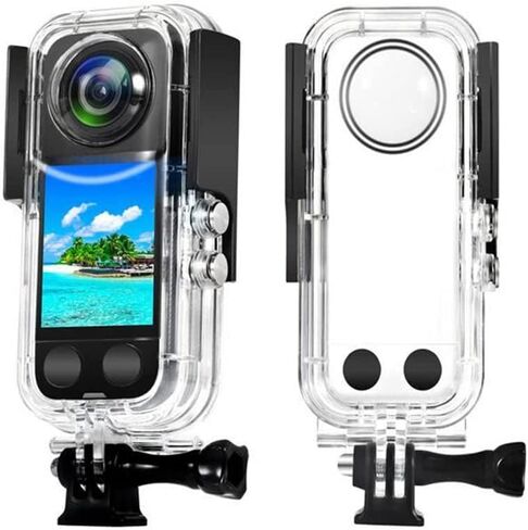 في جيشن حافظة غوص مقاومة للماء لجهاز انستا 360 ون اكس 3 مضادة للضباب in Kuwait