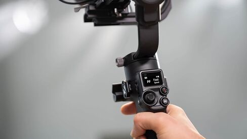 مثبت جيمبال DJI RSC 2-3 محاور لكاميرا DSLR وكاميرا بدون مرآة، نيكون سوني باناسونيك كانون فوجي فيلم، رونين SC، حمولة 3 كجم، تصوير عمودي، شاشة لمس - أسود (متجدد) in Kuwait