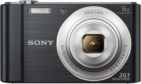 Sony Cyber-Shot W810 20MP Black Digital Camera (Renewed) in Saudi Arabia