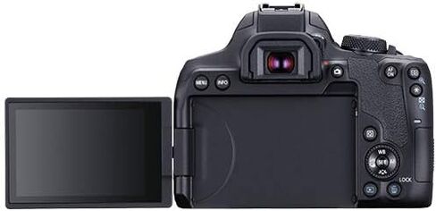 Canon-International, EOS 850D Rebel T8i Digital SLR Camera 18-55mm Lens 3 Lens DSLR Kit with Complete Accessory Bundle 128GB - International Model (Renewed) in Saudi Arabia