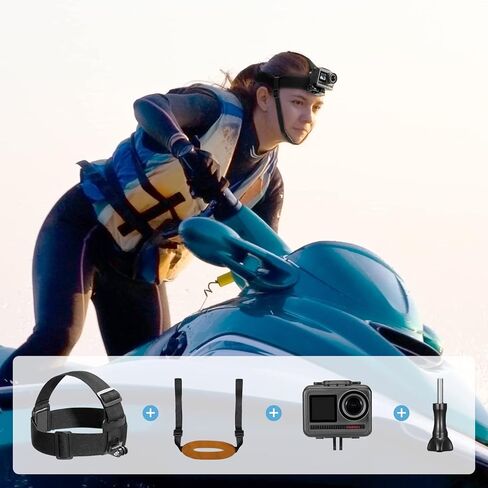 كاميرا الحركة AKASO EK7000 مع مجموعة أدوات جت سكي in Kuwait