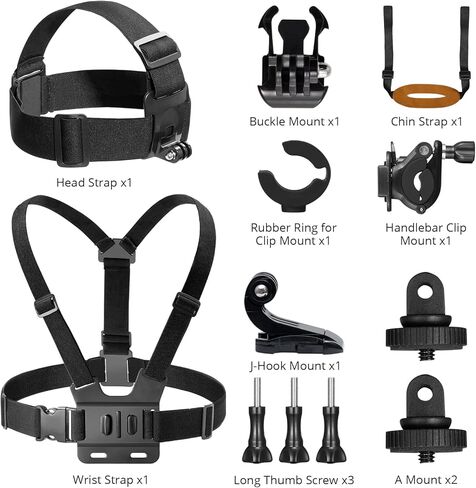 كاميرا الحركة AKASO EK7000 مع مجموعة أدوات جت سكي in Kuwait