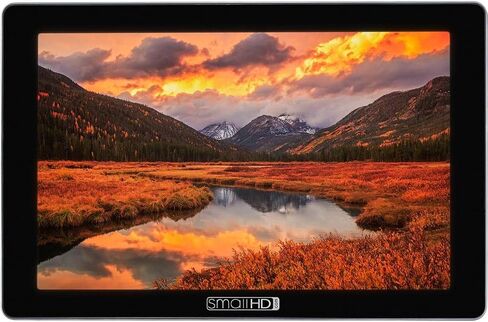 شاشة SmallHD Cine 7 على الكاميرا مع شاشة لمس LCD مقاس 7 بوصات، ورؤية ضوء النهار، و3G-SDI/HDMI، وتغطية ألوان DCI-P3 بنسبة 100%، وإمكانية التحكم في الكاميرا in Kuwait