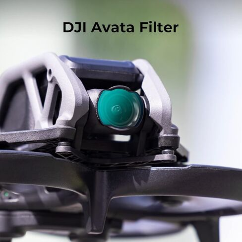K&F Concept ترقية مرشح عدسة Avata Drone UV لطائرة DJI Avata Drone مع 28 طلاء متعدد، مقاوم للماء، مقاوم للخدش in Kuwait