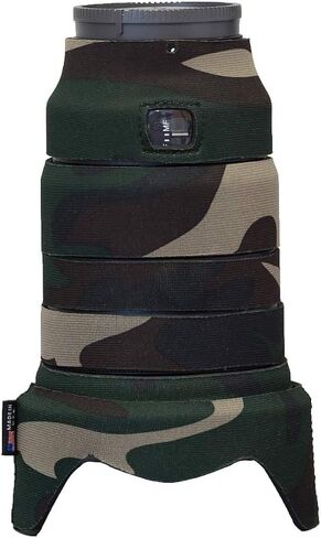 LensCoat Cover Camouflage Neoprene Camera Lens Cover Protection Sony FE 24-70 F/2.8 GM, Snow (lcso2470sn) in Kuwait