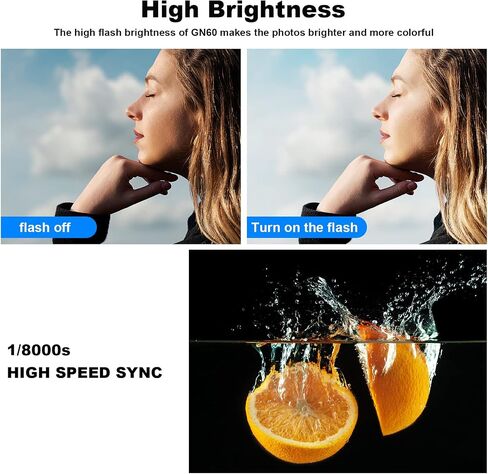 Godox TT685II-C Flash TTL 2.4GHz GN60 High Speed Sync 1/8000s Camera Speedlite Speedlight Light Compatible for Canon Cameras & Godox XPro-C Wireless Flash Trigger Transmitter in Saudi Arabia