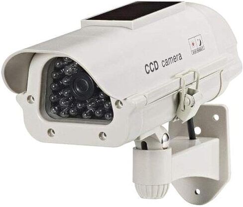 كاميرا مراقبة وهمية SPT تعمل بالطاقة الشمسية للأماكن المغلقة/الخارجية مزودة بمصباح LED D (4 عبوات) (15-CDM14-4C) in Saudi Arabia