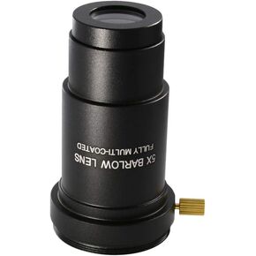 عدسة بارلو 5X، عدسة تلسكوب بارلو معدنية ايسنيو مع واجهة خيط M42x0.75 للعدسة العينية القياسية 1.25 انش لعلم الفلك in Kuwait