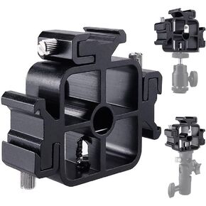 Hityeneed Camera Hot Shoe Mount to 1/4"-20 Tripod Screw Adapter,Flash Shoe Mount for DSLR Camera Rig (1PACK) in Kuwait