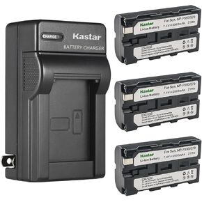 Kastar 4-Pack بطارية وشاحن حائط AC بديل لسوني CCD-TRV92 CCD-TRV93 CCD-TRV930 CCD-TRV94 CCD-TRV940 CCD-TRV95 CCD-TRV97 CCD-TRV98 CCD-TRV99 DSC-D770 CRX10U CVX-V18NS CVX-V18NSP in Kuwait