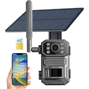 كاميرات UNXAI 4G LTE الخلوية، كاميرا لاسلكية لصيد الألعاب، كاميرات درب مع رؤية ليلية، IP66 مقاومة للماء للصيد in Kuwait