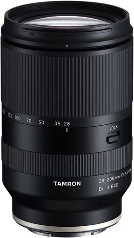 تامرون عدسات AFA071S700 28-200 ملم F2.8-5.6 Di III RXD A071 لسوني اي ماونت مجموعة كاملة غير عاكسة مع حزمة حماية معززة 7 واي ار سي بي اس in Saudi Arabia
