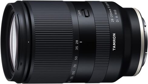 تامرون عدسات AFA071S700 28-200 ملم F2.8-5.6 Di III RXD A071 لسوني اي ماونت مجموعة كاملة غير عاكسة مع حزمة حماية معززة 7 واي ار سي بي اس in Saudi Arabia