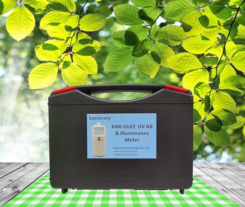 مقياس الإضاءة المدمج المحمول والأشعة فوق البنفسجية UVA وUVB، 0-600,000 لوكس Luxmeter، وحدات Lux وFC، مقياس مؤشر الأشعة فوق البنفسجية 0-130، 240-370 نانومتر UV-AB جهاز اختبار الضوء 0-50 ميجاوات/سم2، تثبيت البيانات، الحد الأقصى in Kuwait